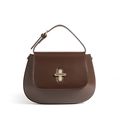 Genuine Leather Women Shoulder Bag Vintage Cros...