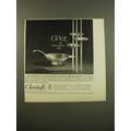 1961 Christofle Advertisement - Concerto Di Tro...