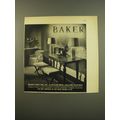 1961 Baker Furniture Advertisement
