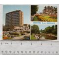 c.1970s postcard Greetings from Harrogate multi...