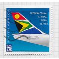 AFRICA SOUTH 2009 AIRWAYS 75 YEARS TAIL FLAG PL...