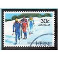 AUS 1984 30c 'SKIING -NORDIC' FINE USED (EBID14...