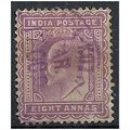India 1903 SG133 8a Purple Good/Fine Used . . .