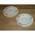 Two Redfern & Drakeford Ltd Floral Side Plates