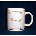 Time For Coffee 3 ½” cup mug Houston Foods 3124...