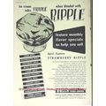 BALCH FLAVOR COMPANY 1951 Triple Ripple Ice Cre...