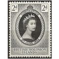 Solomon Islands 1953 SG81 2d Black & Grey-Black...