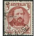 Australia 1951 Centenaries 3d Maroon SG245 FU