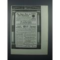 1913 Postal Life Insurance Ad - The Open Door