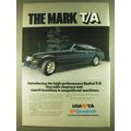 1980 BF Goodrich Mark T/A Radial Tire Ad