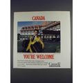 1980 Canada Tourism Ad - You're Welcome