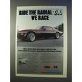 1980 BF Goodrich Radial T/A Tire Ad - We Race