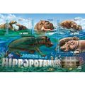 SIERRA LEONE 2016 SHEET MNH HIPPOS HIPPOPOTAMUS...