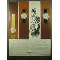 1965 Omega Automatic Watches Advertisement - Never Need to Wind