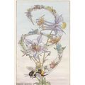 Fairy Flying On Bumble Bee Fairies Postcard