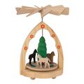 1714 - Richard Glaesser Mini Pyramid - Horses -...