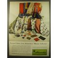 1961 Schumacher Museum Collection Fabrics Adver...