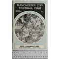 1973 programme Manchester City v. Coventry City...