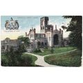 Leeds, W Yorkshire - Kirkstall Abbey - postcard...