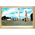 Valentines postcard Devon, Plymouth Hoe Memoria...