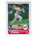 1989 Score Young SuperStars Roberto Alomar base...