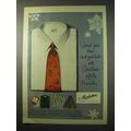 1950 Manhattan Shirt Ad - Spread Good Cheer