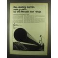 1965 Northern Natural Gas Company Ad - Mesabi Iron