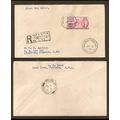 British Virgin Islands REGISTERED FDC 1951 Road...