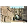 THE CHAIN GATE, WELLS, SOMERSET used postcard b...