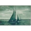PC21924 Greeting Postcard. A Glad Birthday. RP....