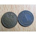 1911e 1 Pfennig Germany Empire Coin