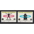 UN New York 45th Anniversary of WHO 2v 1993 MNH...