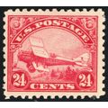 C6, Mint LH 24¢ Airmail Stamp - Stuart Katz