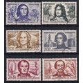 France 1959 SG 1428-33 Used - Red Cross Semi-po...
