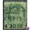 India 1906 SG149 1/2a Green Fine Used
