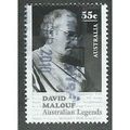 AUS 2010 55c 'LEGENDS -DAVID MALOUF ' FINE USED...