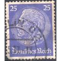 Germany 1934 - 25pf blue - President Von Hinden...