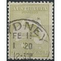 Australia 1913 SG5 2d Olive Fine Used . ..
