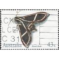 AUSTRALIA, BUTTERFLY, Hawk Moth, white 1991, 43...