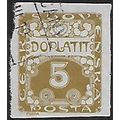 Po Mi 1: 5 h. olive Postage Due Stamp.