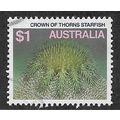 AUS 1979 $1.00 'CROWN OF THORNS STARFISH' FINE ...
