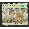 AUS 1992 50c 'WILDLIFE (1ST SERIES) -KOALA' FIN...