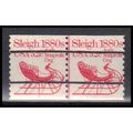 1900a 5.2c Sleigh Fine MNH Dry Gum CNP Left 1 P...