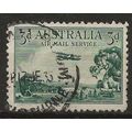 Australia 1929 SG115 3d Green AIR Good+ Used ..