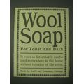1900 Swift and Co. Wool Soap Ad - for Toilet an...