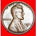 WHEAT PENNY (1909-1958): USA★1 CENT 1951D Linco...