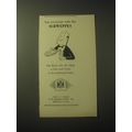 1948 Schweppes Tonic Water Ad - Not everyone asks for Schweppes
