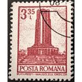 STAMP ROMANIA SG3931 1972 3L35 Buildings Used