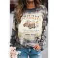 Multicolor FARM FRESH PUMPKINS Graphic Bleached...