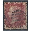 1858 SG43 1d Red Plate 200 Good/Fine Used "IC".
